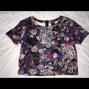 Floral Crop Top
